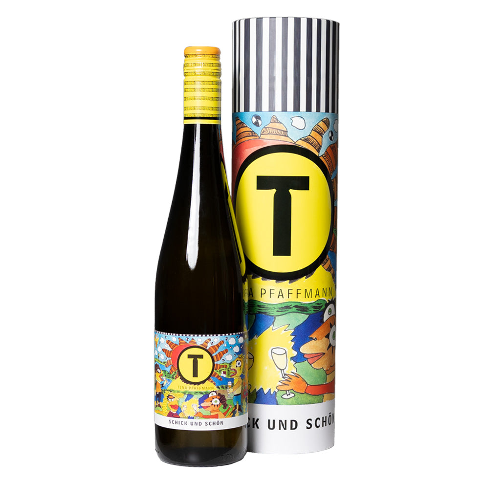 Schick und Schön Geschenkset - Riesling 2024 +Rundhülse